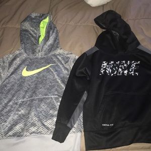 2 Nike hoodies Like New